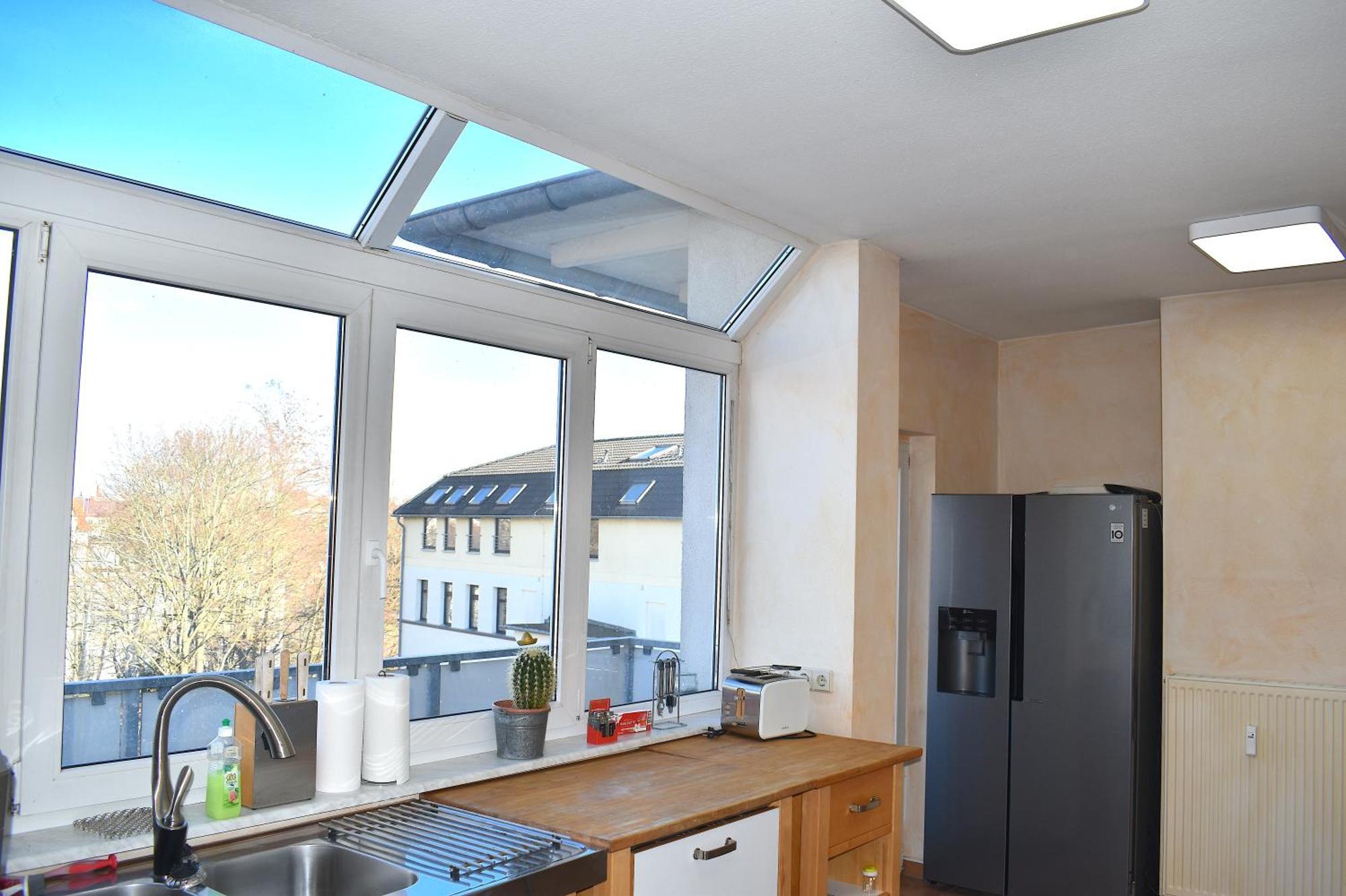 City-Dach-Apartment Mit Loggia - Balkon - Kamin Котбус Екстериор снимка